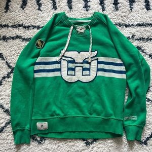 OLD SCHOOL HARTFORD WHALERS SWEATER